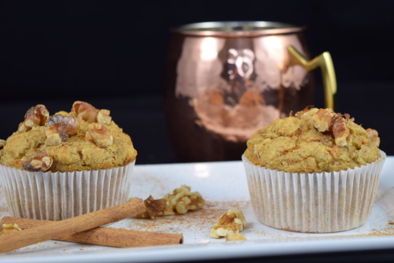 Harvest Oat Muffins Deliciously Plated