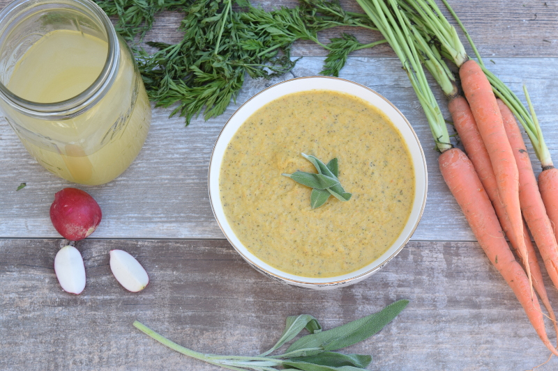 roasted vegetable soup