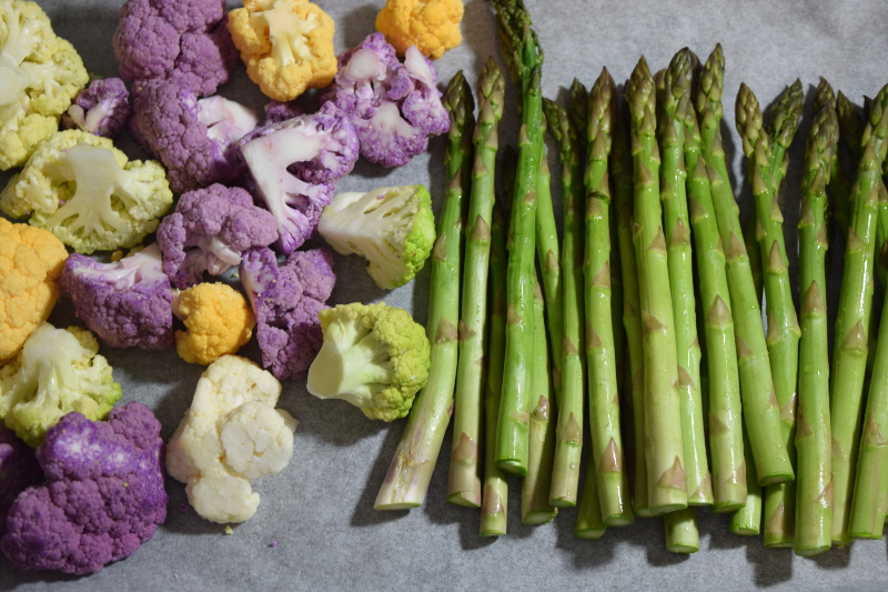 rainbowcauliflowerandasparagus