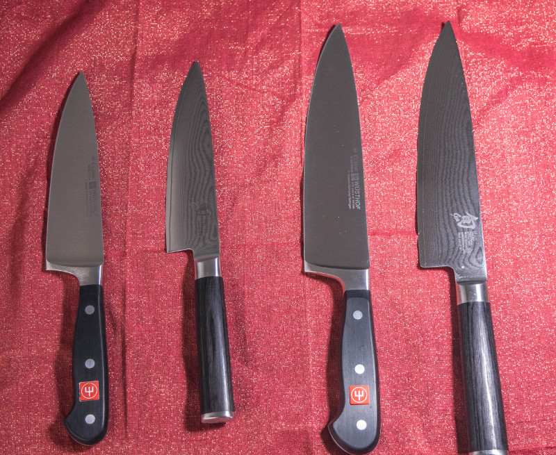 Wustof and Shun Chef Knives