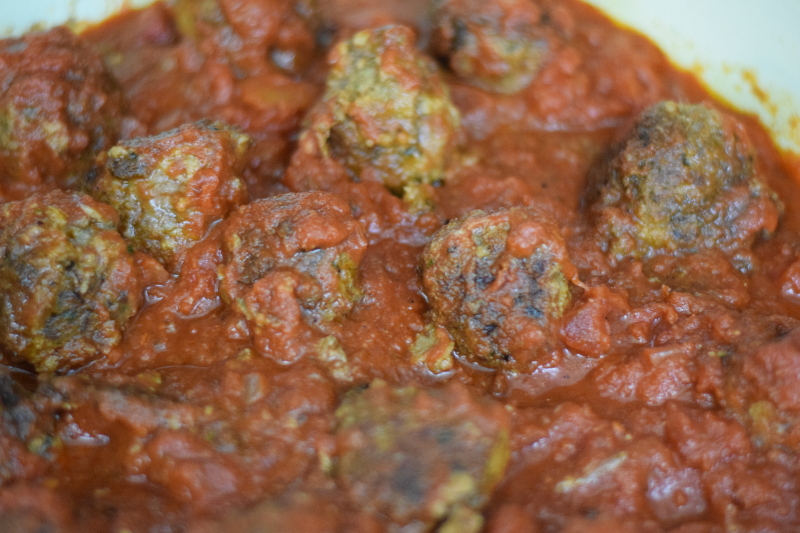 meatballs in marinara sauce for meatball submarine recipe