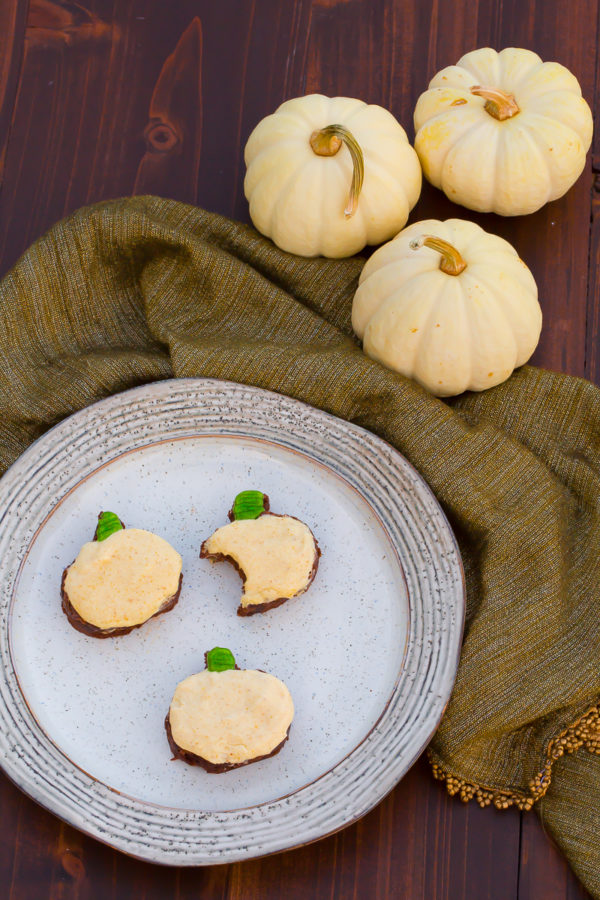 pumpkin spice frosted gluten free brownies