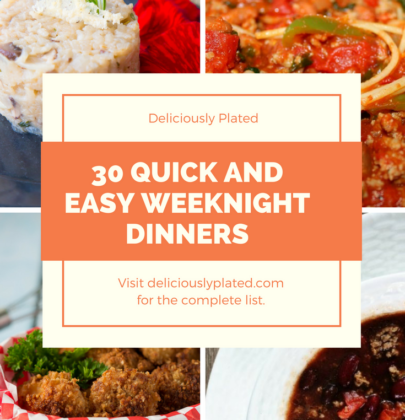 Quick and Easy Gluten Free Weeknight Meals