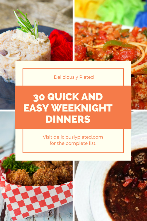 Quick and Easy Gluten Free Weeknight Meals - Deliciously Plated