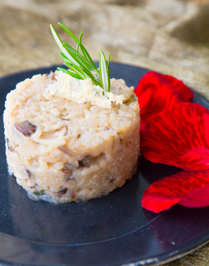 Mushroom Risotto - Deliciously Plated