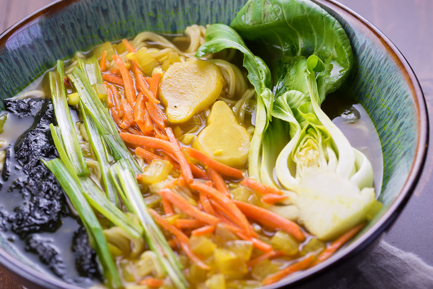 ramen bowl with bone broth collagen #ramen #bonebrothcollagen #bonebroth #sponsored