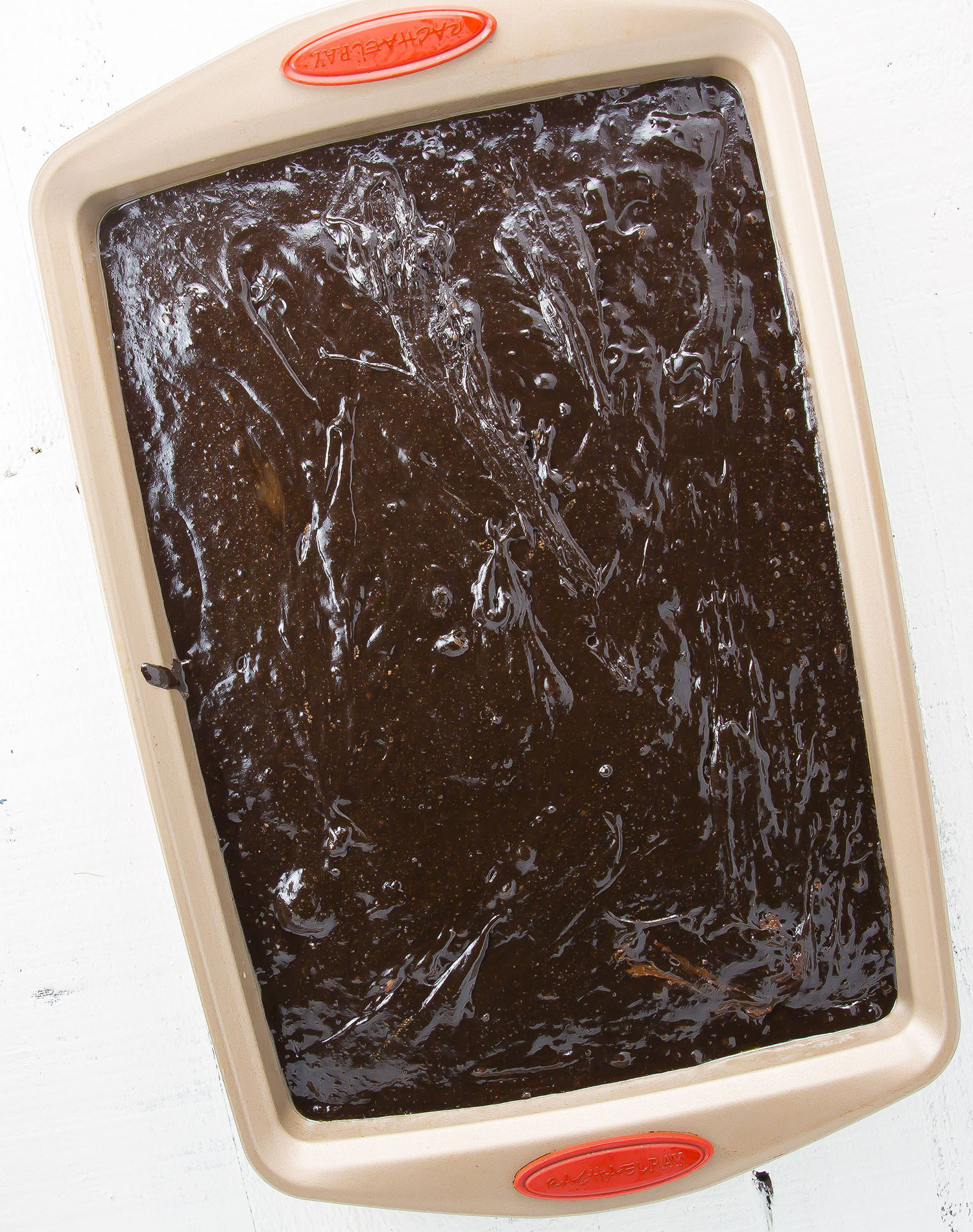 Peppermint Pattie Brownie Batter #glutenfree #recipes #brownierecipe