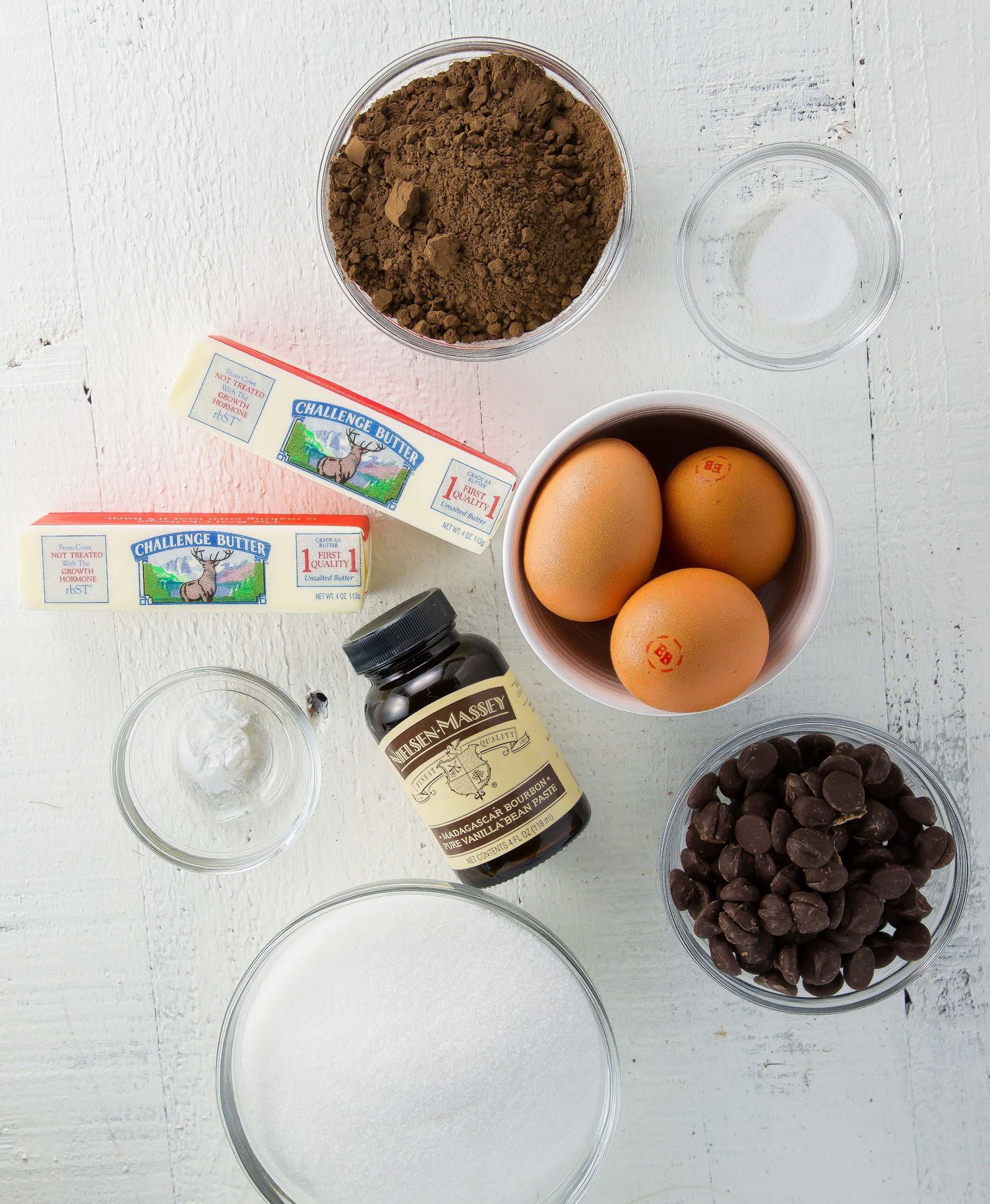 Peppermint Pattie Brownie ingredient shot #brownies #darkchocolate #holidaybrownies