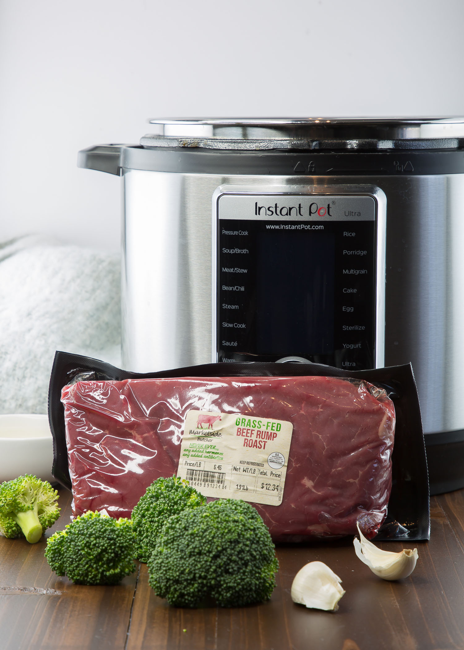 beef and broccoli bowl ingredients and instant pot