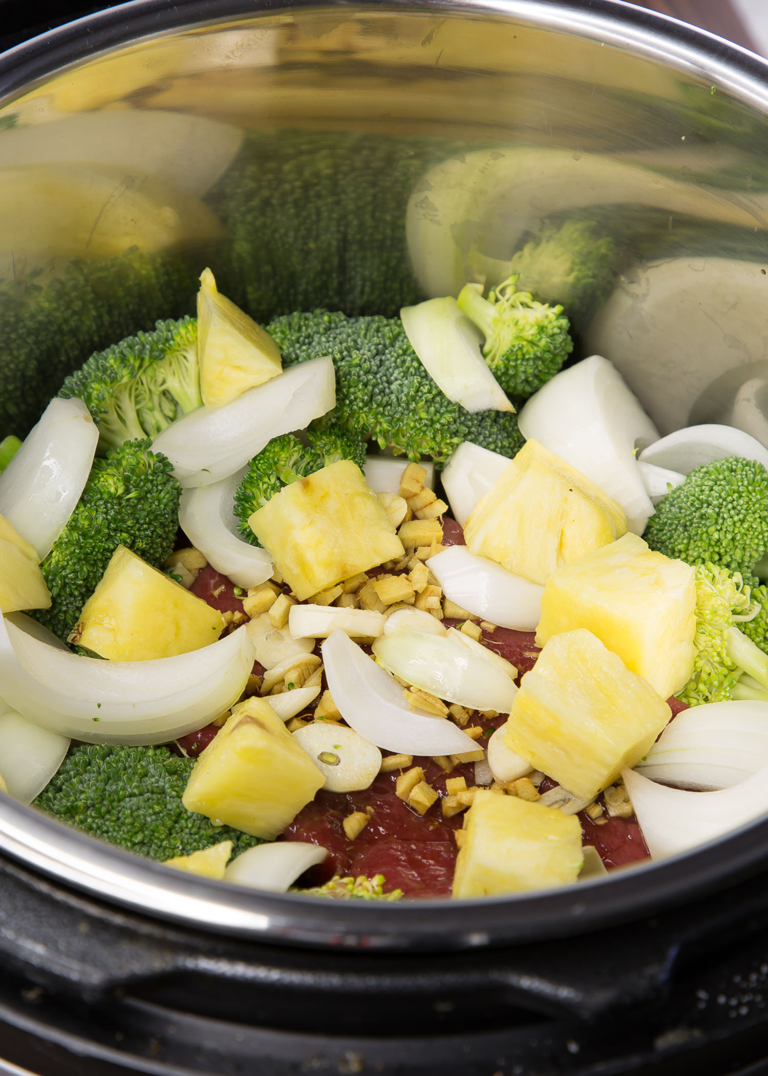 beef and broccoli bowl ingredients in instant pot