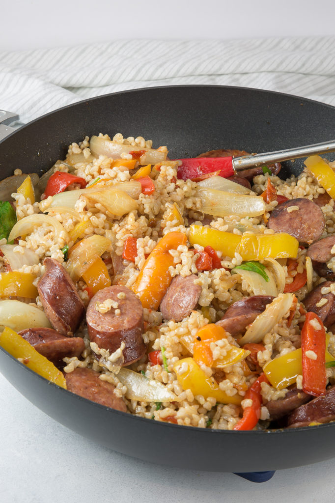 Kielbasa Vegetable StirFry Recipe Easy and quick, this 30 minute meal