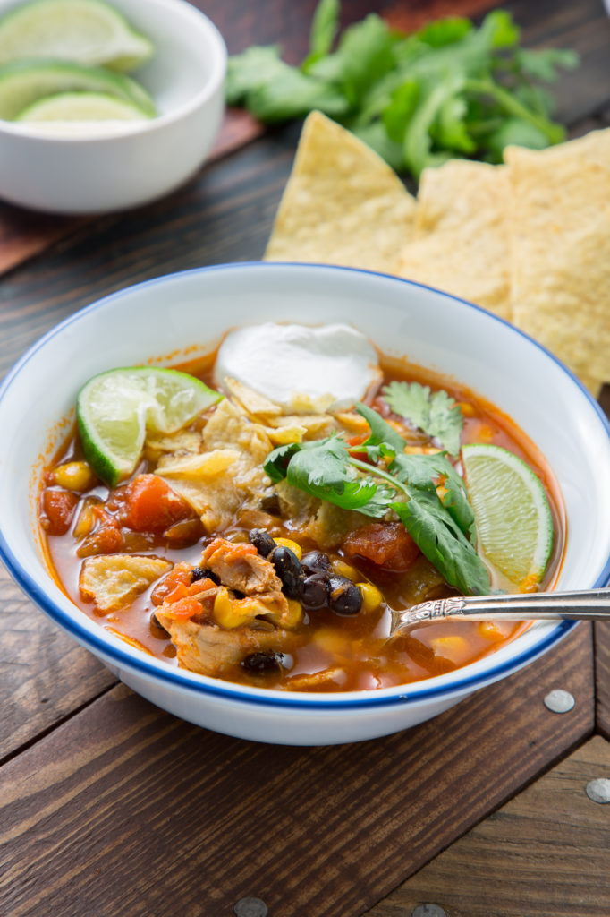 The BEST Taco Soup: An Instant Pot Recipe - Deliciously Plated