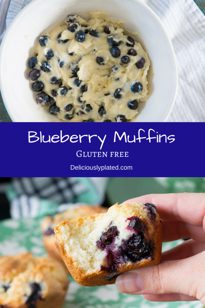 Gluten Free Blueberry Muffin Recipe - Deliciously Plated