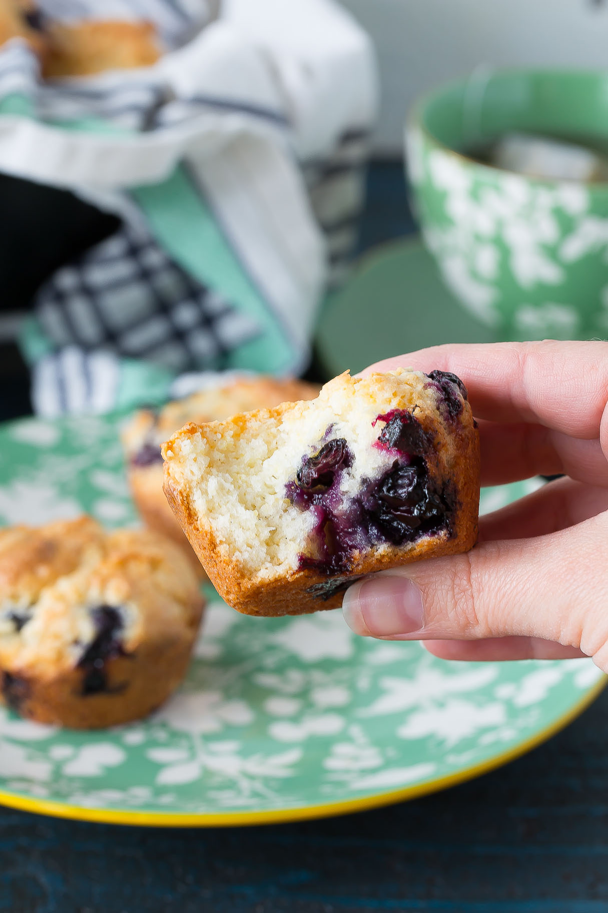 The best gluten free blueberry muffin recipe