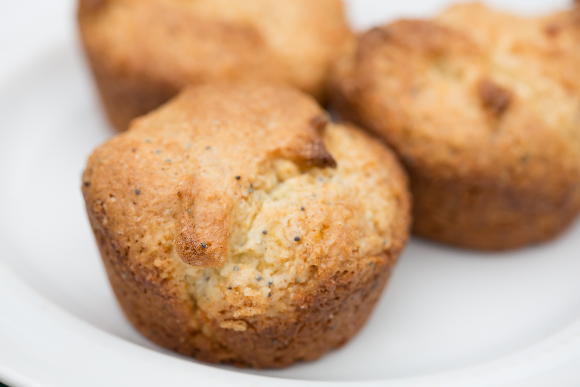 Lemon Poppy Seed Muffins - Deliciously Plated