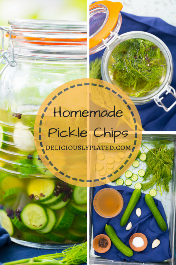 Super Simple Homemade Pickle Chips Deliciously Plated