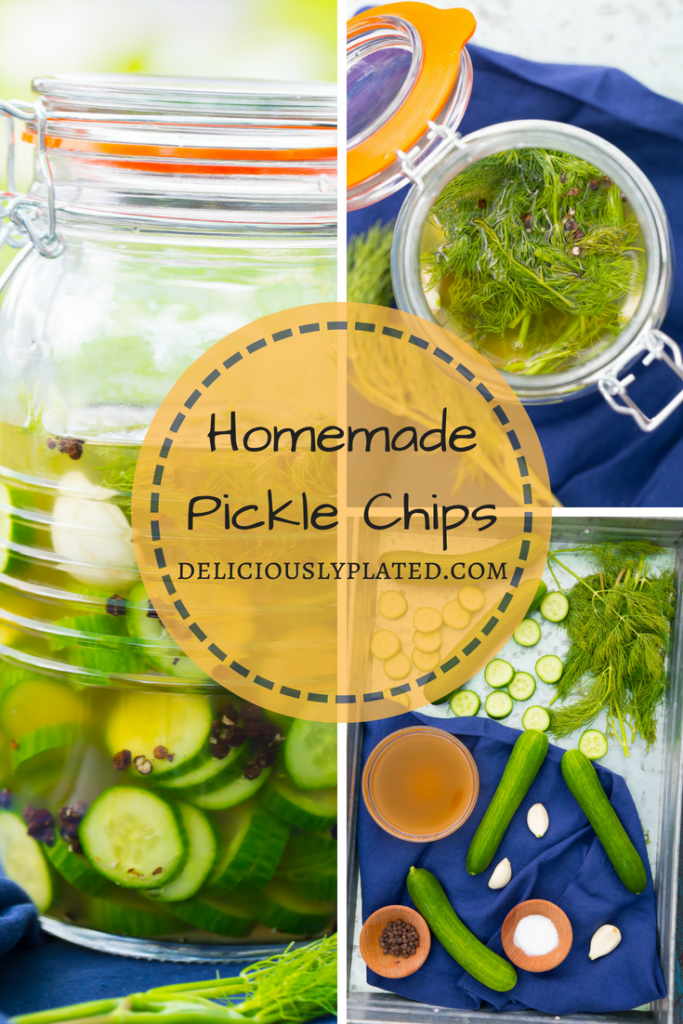 delicious homemade pickle chips