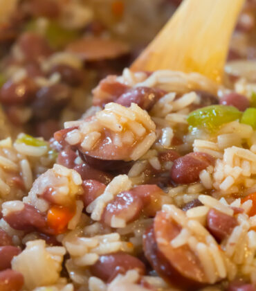 Red Beans and Rice to Feed A Crowd