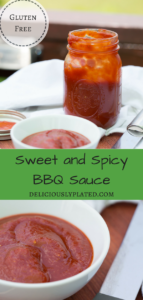 Gluten Free Sweet and Spicy BBQ sauce