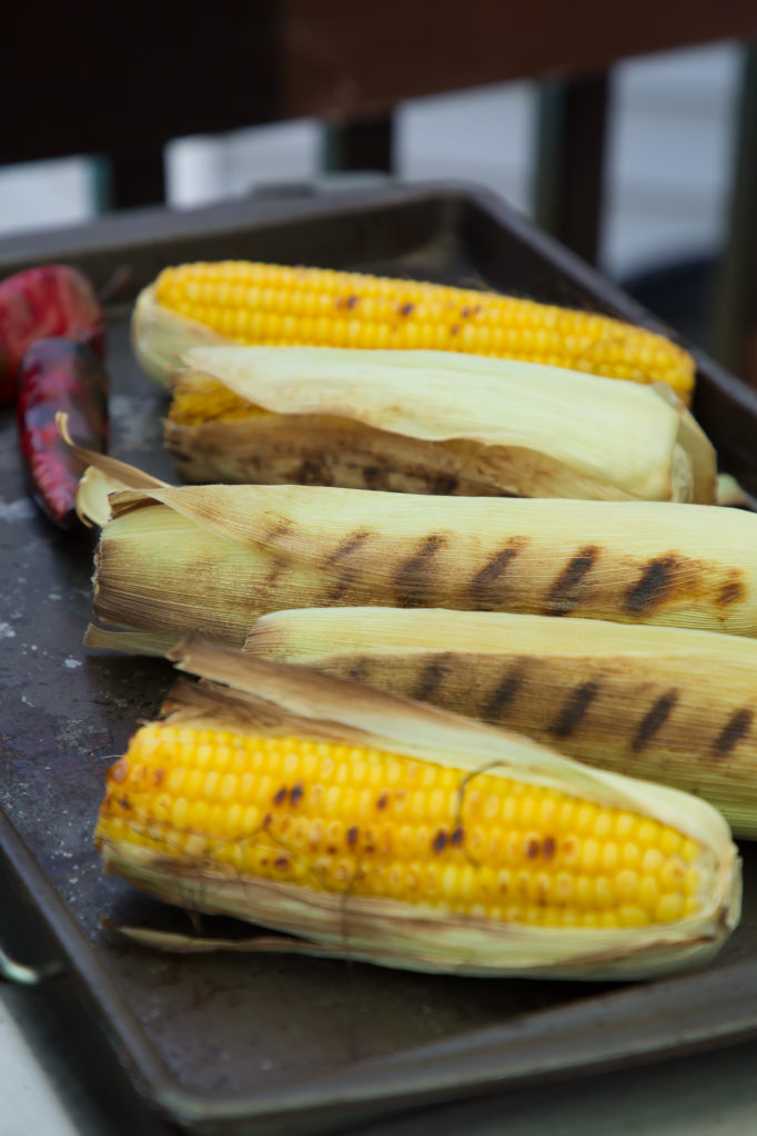 grilled corn on the cob