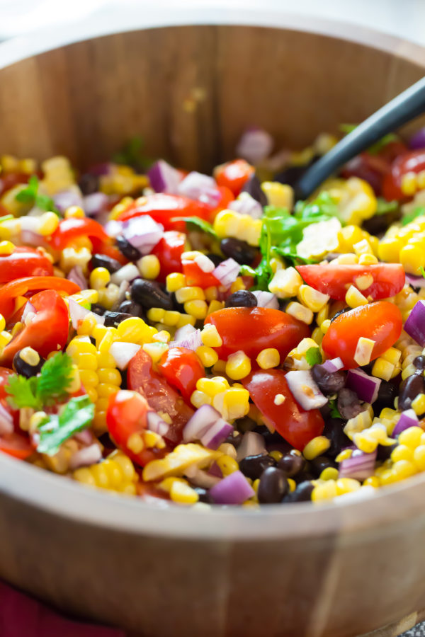 Summertime Grilled Corn Salad