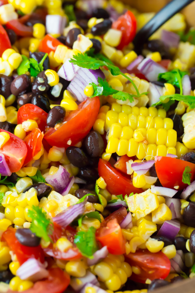 fresh summer corn salad