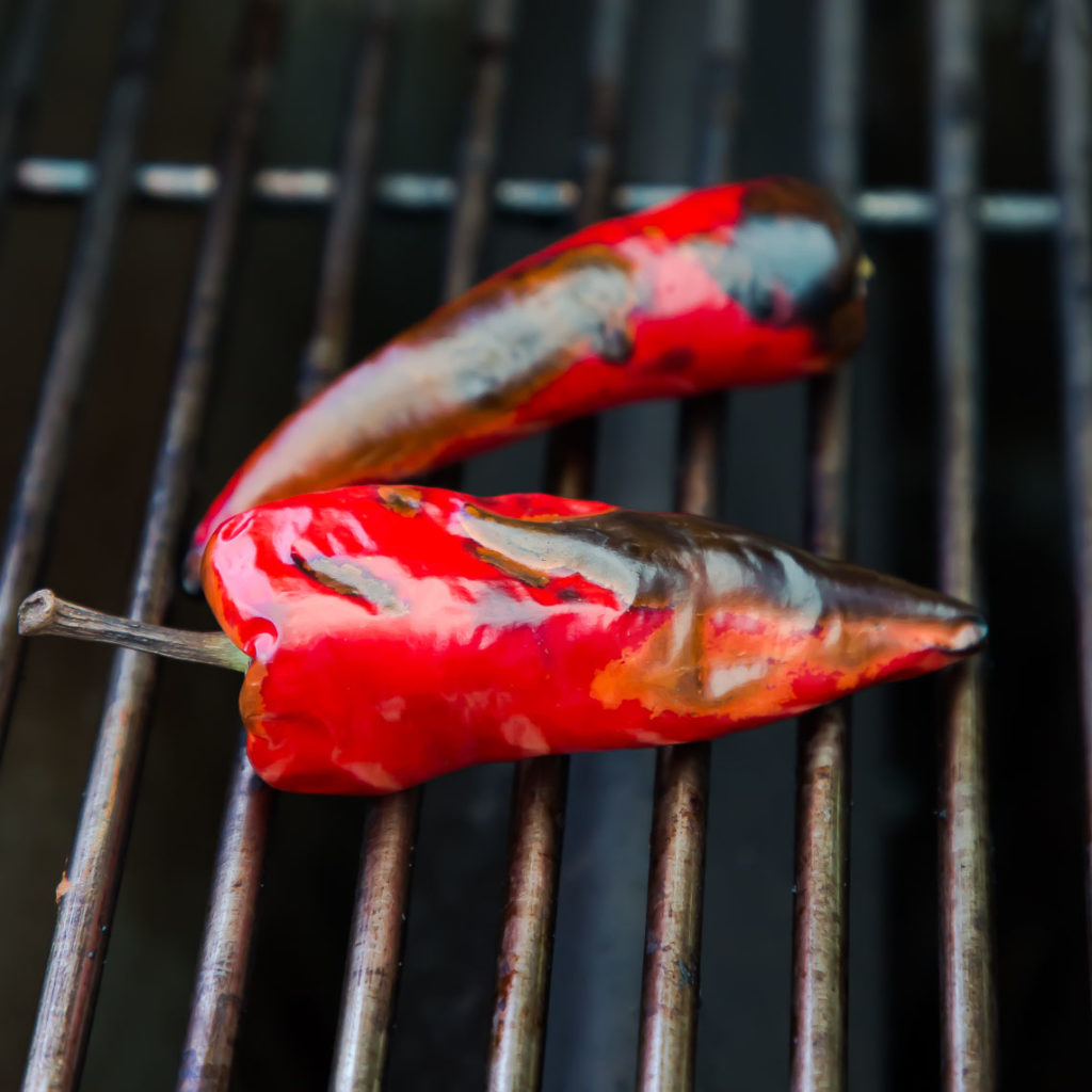 grilled fresno pepper