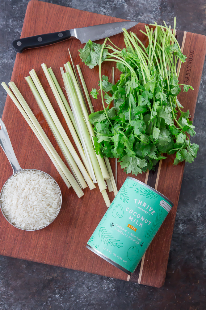 thai coconut rice ingredients