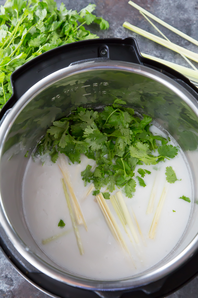 thai coconut rice in the instant pot