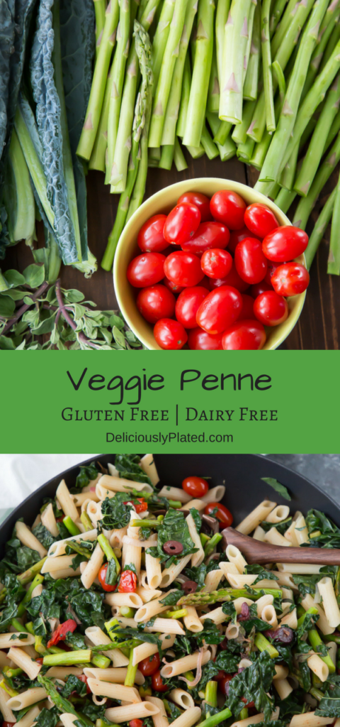 Quick and Easy Veggie Penne Pasta