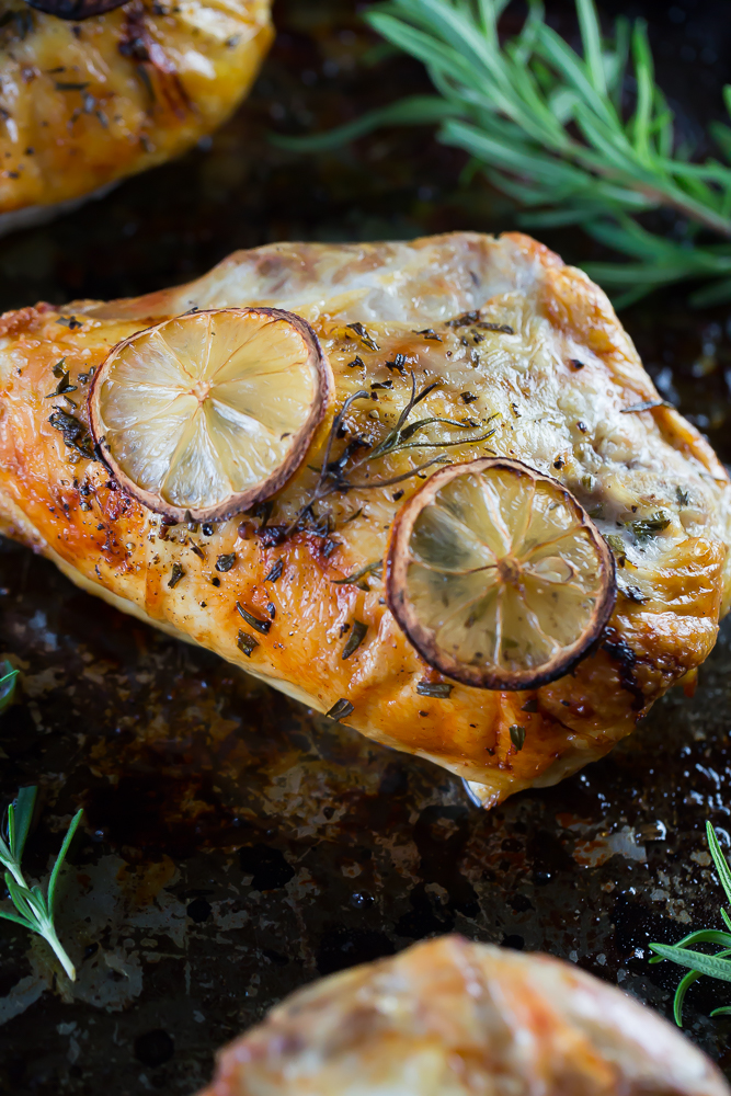 A Baked Lemon Rosemary Chicken Recipe You Are Going To Love ...