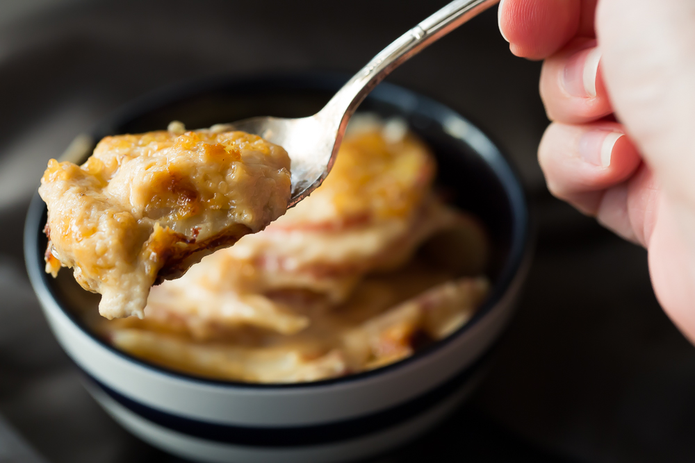These Cheesy Scalloped Potatoes Are The Perfect Fall Side Dish - Deliciously Plated