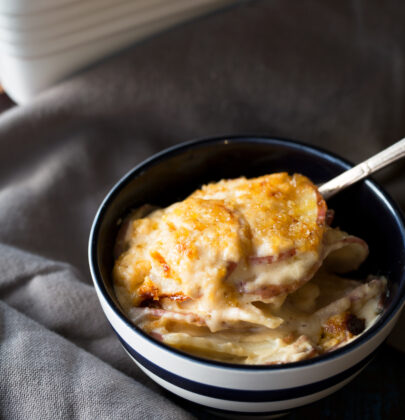 These Cheesy Scalloped Potatoes Are The Perfect Fall Side Dish