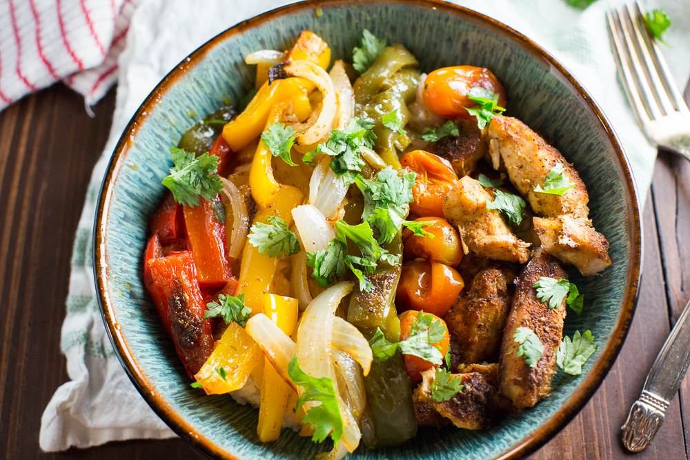 Chicken Fajita Bowls For Your Next Taco Tuesday Fiesta - Deliciously Plated